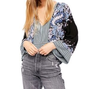 NWT! Free People Kimono Top